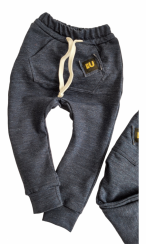 Pudlové tepláky Jeans - zateplené