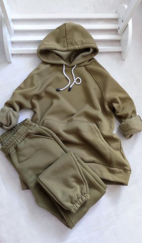 Dámska zateplená súprava LOLA - Khaki (DOVOZ EU)