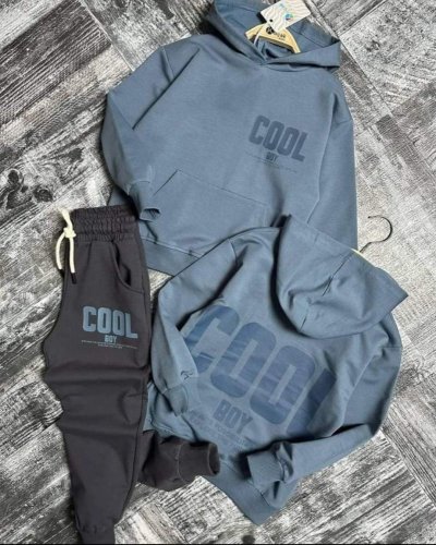 Zateplená súprava COOL BOY - modrá (Dovoz EU)