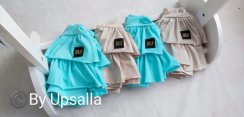 Dievčenská súprava Neya - sukňokraťasy + top BEIGE