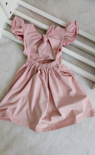 Letné šaty Olivia - Ružové