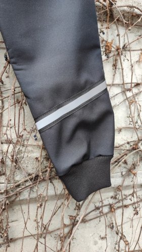 Softshellové nohavice Black - Veľkosť: 134/140