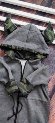 Mikino - kabátik Batman army